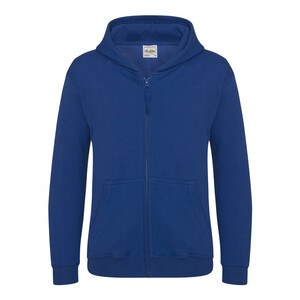 AWDIS JH050J - Zipped sweatshirt Royal Blue
