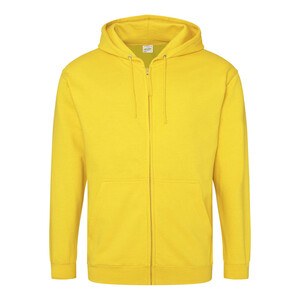 AWDIS JH050 - Zipped sweatshirt Sun Yellow