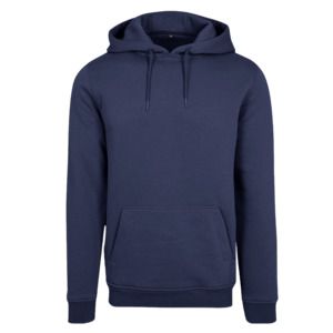Build Your Brand BY011 - Hooded Sweatshirt Heavy Light Navy