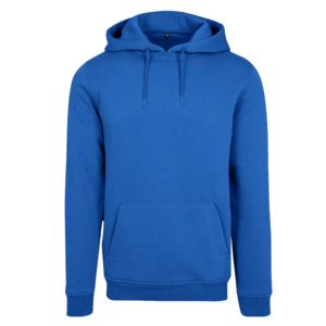 Build Your Brand BY011 - Hooded Sweatshirt Heavy Cobalt Blue