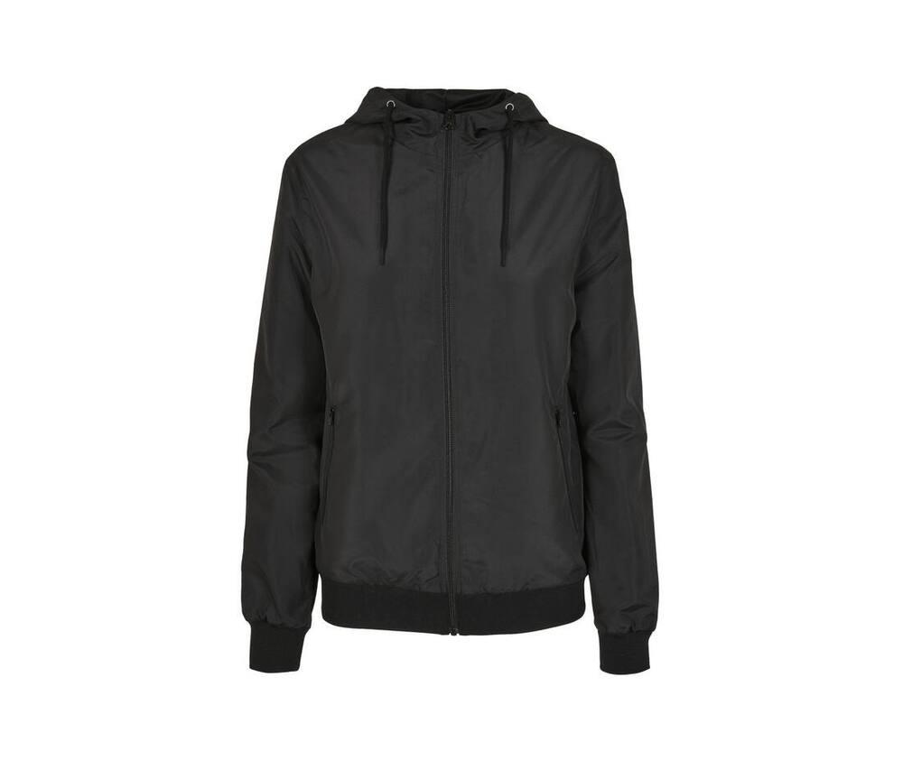 BUILD YOUR BRAND BY147 - LADIES RECYCLED WINDRUNNER
