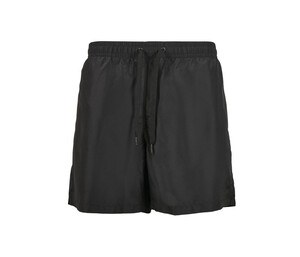 BUILD YOUR BRAND BY153 - RECYCLED SWIM SHORTS Black