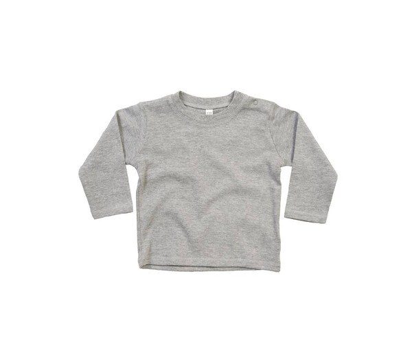 Babybugz BZ011 - Cozy Cotton Baby Long Sleeve Tee with Easy Poppers