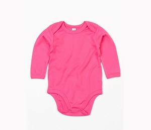 Babybugz BZ030 - Long-sleeved organic baby bodysuit Fuchsia