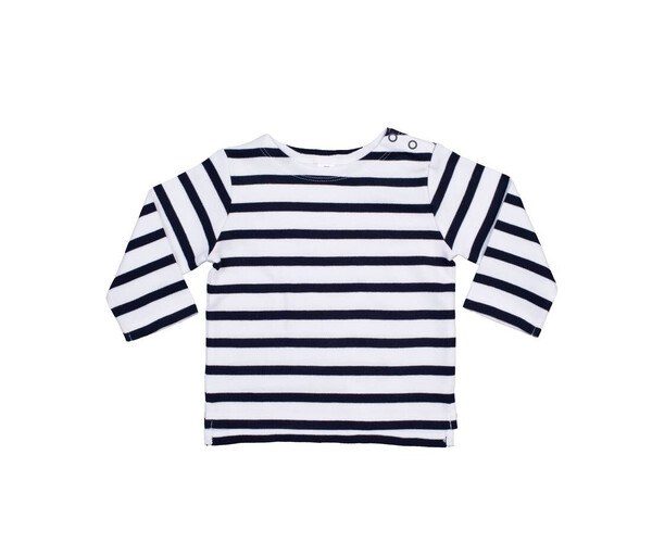 Babybugz BZ052 - Organic Nautical Baby T-Shirt with Easy Snaps