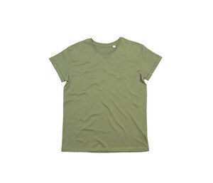 Mantis MT080 - Men's rolled-sleeve t-shirt Soft Olive