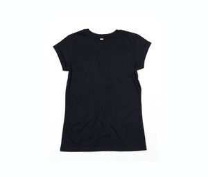 MANTIS MT081 - Tee-shirt femme manches roulées Black