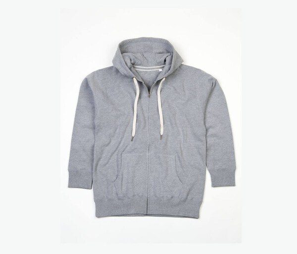 Mantis MT084 - Sudadera con Capucha de Algodón Orgánico y Cremallera