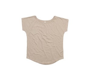 Mantis MT091 - Women's loose fit T-shirt Natural Melange