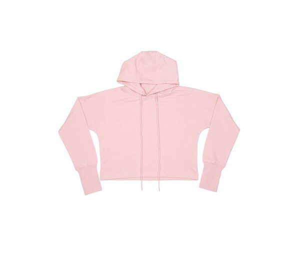 MANTIS MT140 - Organic Cotton Cropped Hoodie with Thumbhole Cuffs