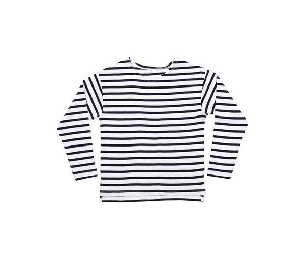 MANTIS MTK084 - Organic Cotton Kids Striped Breton Tee