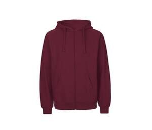 Neutral O63301 - Men's zip-up hoodie Burgundy