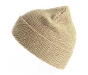 Atlantis AT208 - Recycled polyester beanie Beige