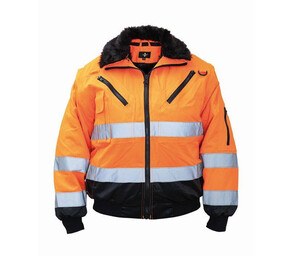 Korntex KX700 - 4 in 1 pilot jacket Orange