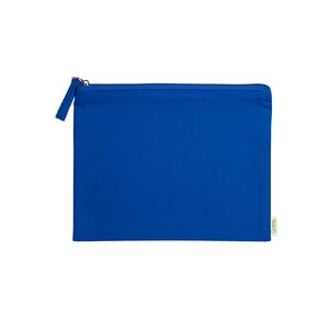 EgotierPro NE7536 - DELPHIS 100% organic cotton toilet bag with matching puller