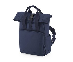 Bagbase BG118S - RECYCLED MINI TWIN HANDLE ROLL-TOP LAPTOP BACKPACK Navy Dusk