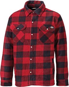 Dickies DK0A4XTA - Portland shirt (EX. DSH5000) Czerwono/czarny