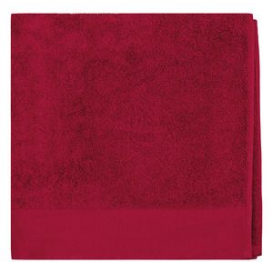 Kariban K101 - Organic bath towel Hibiscus Red