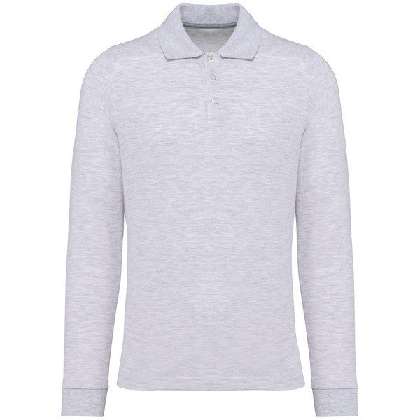 Kariban K243 - Polo de Manga Larga en Piqué de Algodón para Hombre