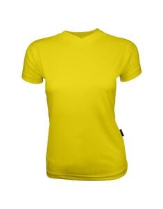Mustaghata STEP - T-Shirt für Frauen 140 g Jaune fluo