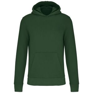 Kariban K4029 - Kids' eco-friendly hooded sweatshirt Forest Green