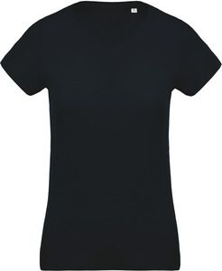 Kariban K391 - Damen T-Shirt mit Rundhalsausschnitt. BIO-Baumwolle Navy