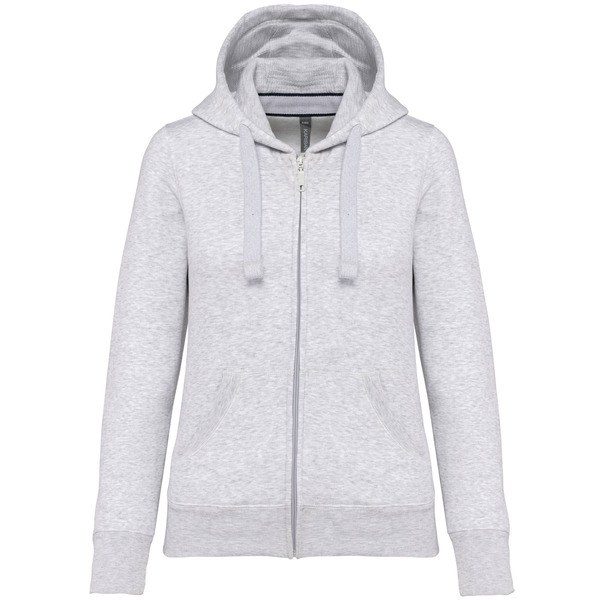 Kariban K464 - Ladies hooded full zip sweatshirt