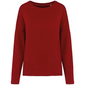 Kariban K471 - Ladies' oversized sweatshirt Hibiscus Red
