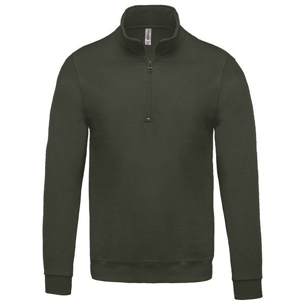 Kariban K478 - Zipped neck sweatshirt