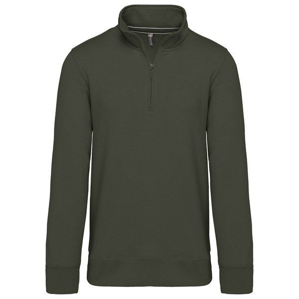 Kariban K487 - Zipped neck sweatshirt