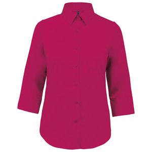 Kariban K558 - Ladies' 3/4 sleeve shirt Fuchsia