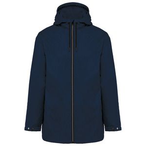 Kariban K6153 - Unisex hooded jacket with micro-polarfleece lining Navy