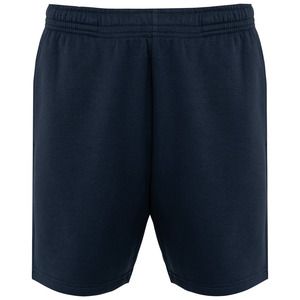 Kariban K7026 - Men’s eco-friendly fleece bermuda shorts Navy