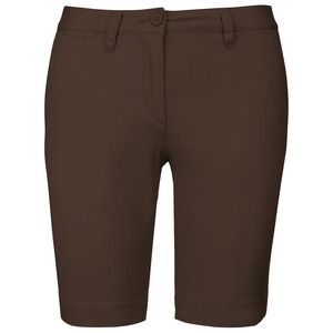 Kariban K751 - Chino-Bermuda-Shorts für Damen Chocolate