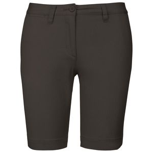 Kariban K751 - Chino-Bermuda-Shorts für Damen Dunkelgrau