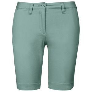 Kariban K751 - Chino-Bermuda-Shorts für Damen Salbei
