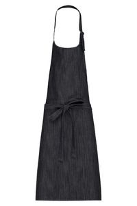 Kariban K8000 - Polycotton apron without pocket Black Denim