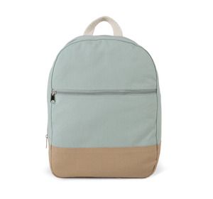 Kimood KI0185 - Essential backpack in cotton Sage / Hemp