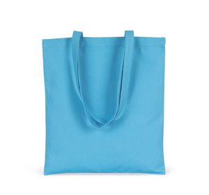 Kimood KI0250 - Shoppingtasche aus Baumwollcanvas Lagoon