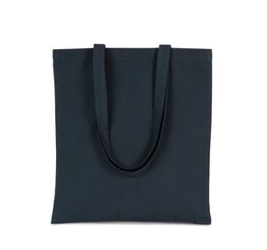 Kimood KI0250 - Canvas cotton shopping bag Navy