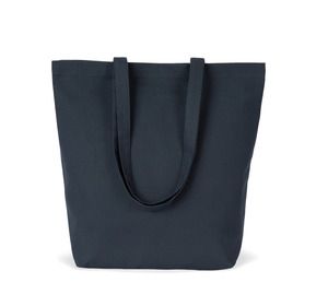 Kimood KI0252 - Tote bag in organic cotton Navy Blue