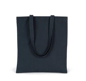 Kimood KI0262 - Klassische Shoppingtasche aus Bio-Baumwolle. Navy Blue