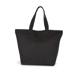 Kimood KI0295 - Gusseted shopping bag, available in different sizes Black