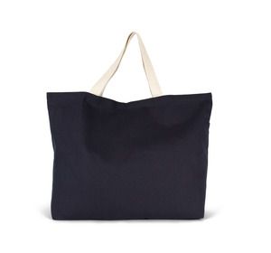 Kimood KI0297 - XXL shopping bag Navy / Natural