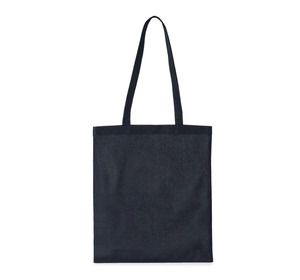 Kimood KI0288 - Organic cotton shopping bag Navy Blue