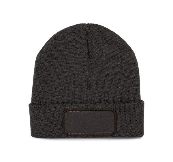 K-up KP891 - Recycled beanie with patch and Thinsulate lining