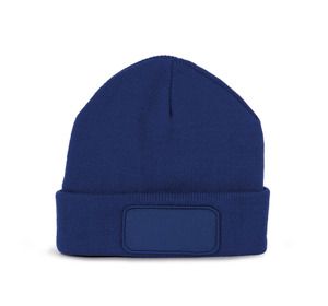 K-up KP894 - Beanie with patch and Thinsulate lining ciemnoniebieski