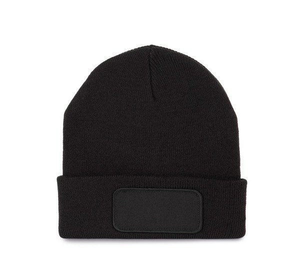 K-up KP895 - Gorro Acrílico con Parche Decorativo