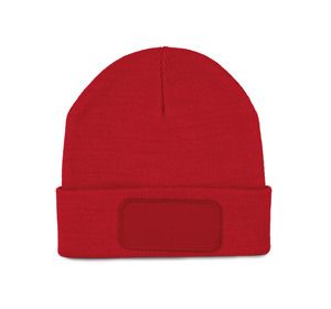 K-up KP895 - Beanie with patch Red