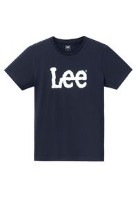 Lee L65 - Tee logo t-shirt Granatowy